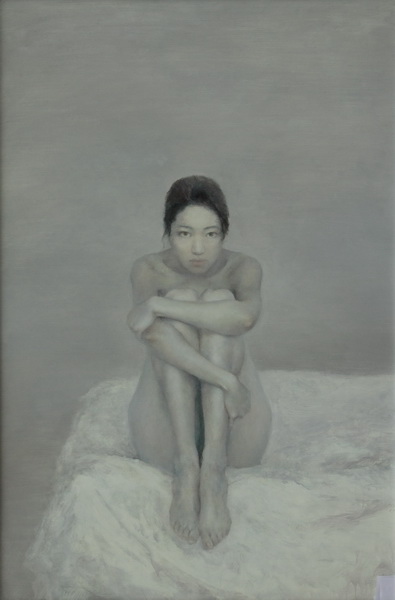 朱可染 《缄默NO.1》120X80cm 布面油画 2009级研究生