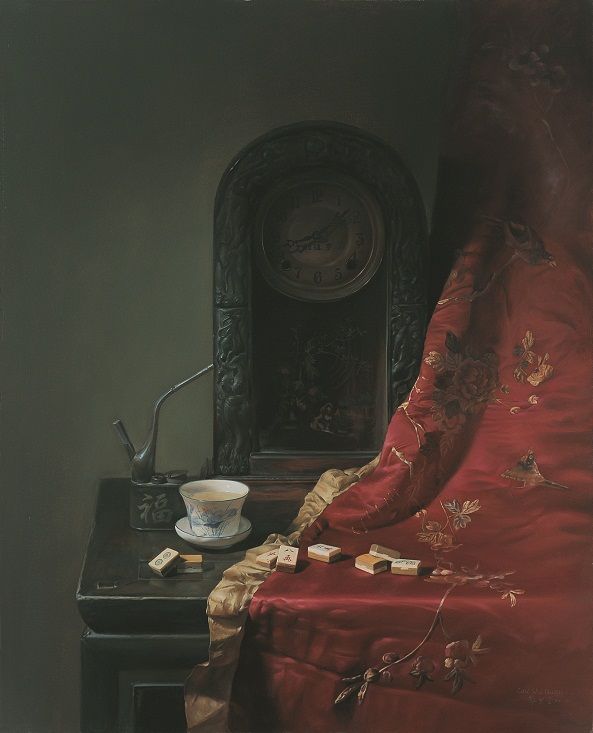 邹世全 民国往事(一) Memory of Republic of China (1) 100x80cm 布面油画 2009-2010