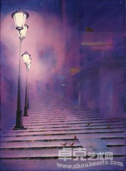 来自心灵的感悟对话猫咪——邢诚爱工笔画展&夜·闲游——林斯玲水彩画展