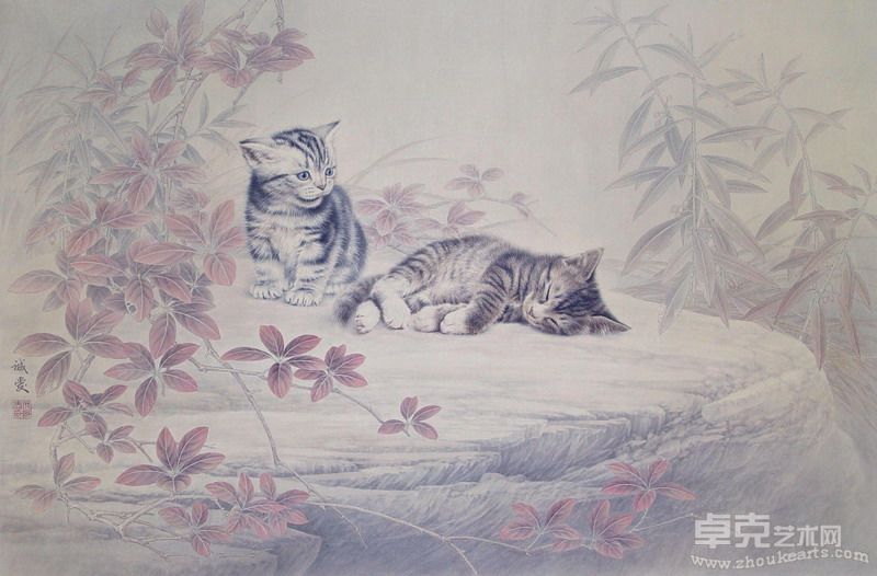 EB 10-018 (54.5x81.5)cm(21.5x32)吋 邢誠愛(Xing Cheng Oi)小伴侶