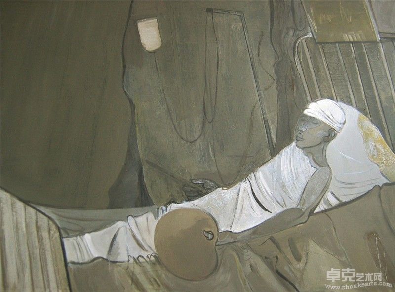 梁智龙 梦 100×150cm 布面油彩 2010