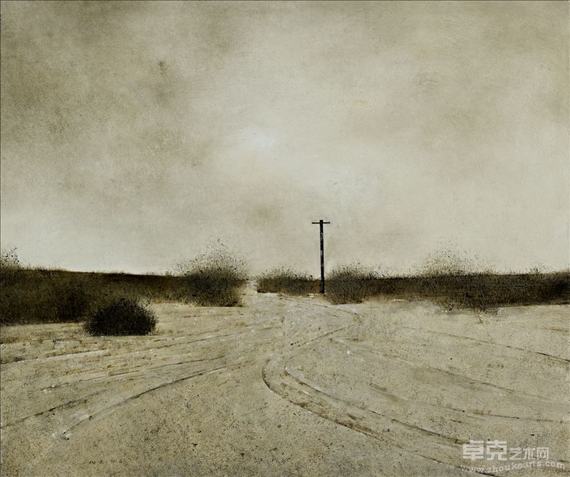 王卓 天光 50×60cm 布面油画 2011