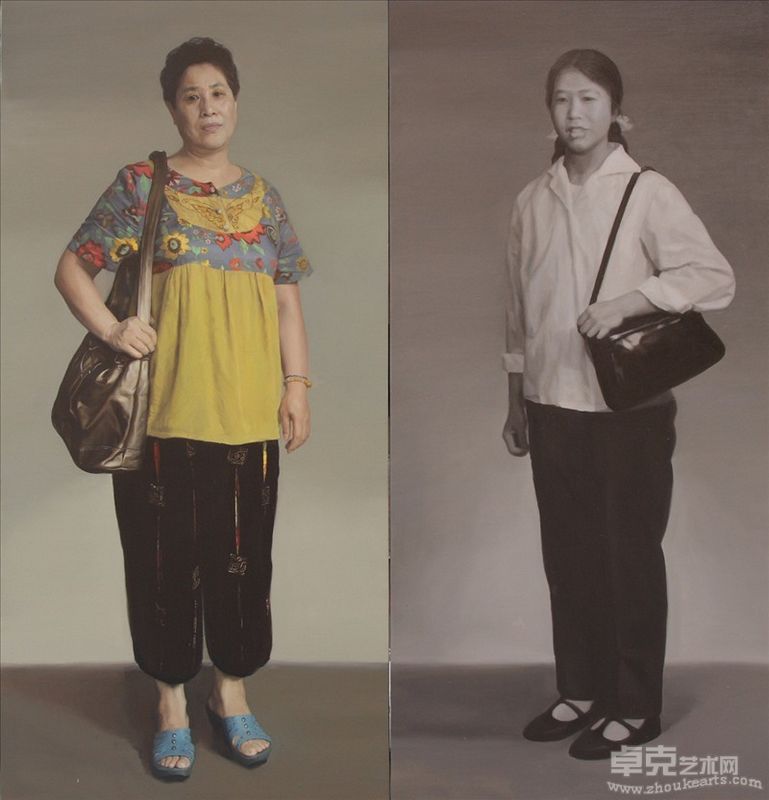 朱晔 上海知青——我的阿姨 180×170cm 2010