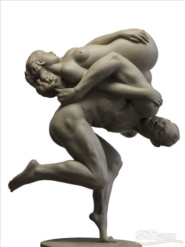 张若愚 盗梦 泥塑 100×80×40cm 2011