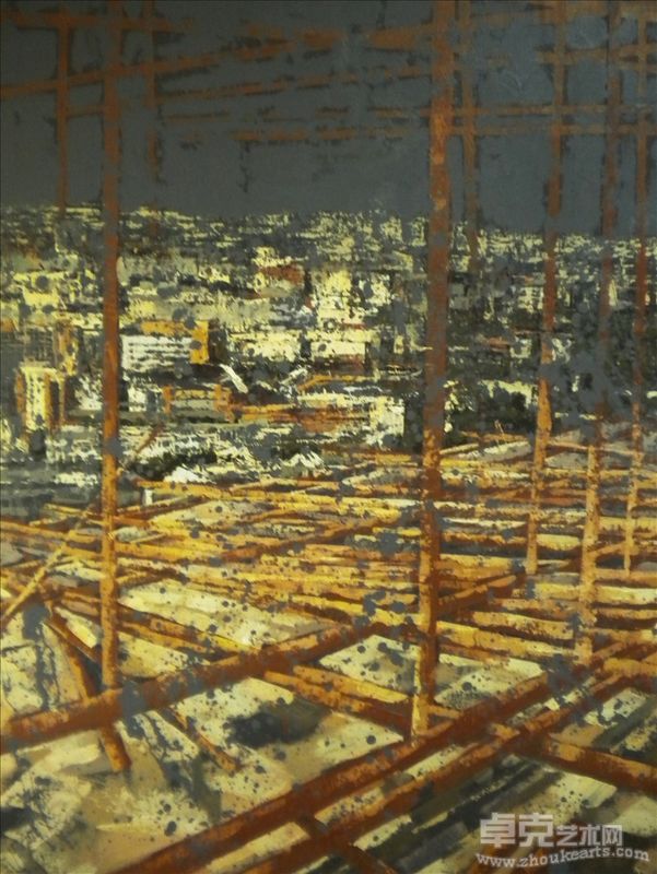 陈新宇 筑－住 160×110cm 布面油画 2011