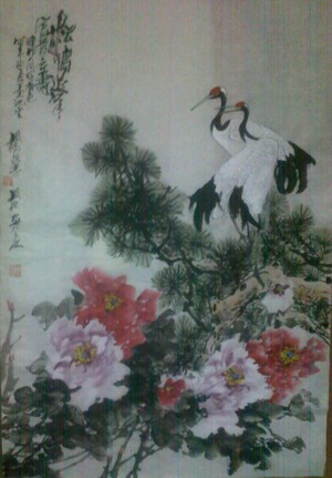 松鹤延年 富贵长寿