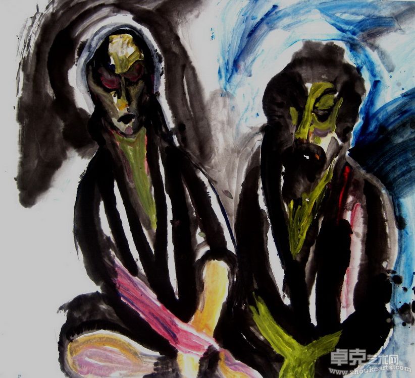 纳吉米丁的水墨画 (12)