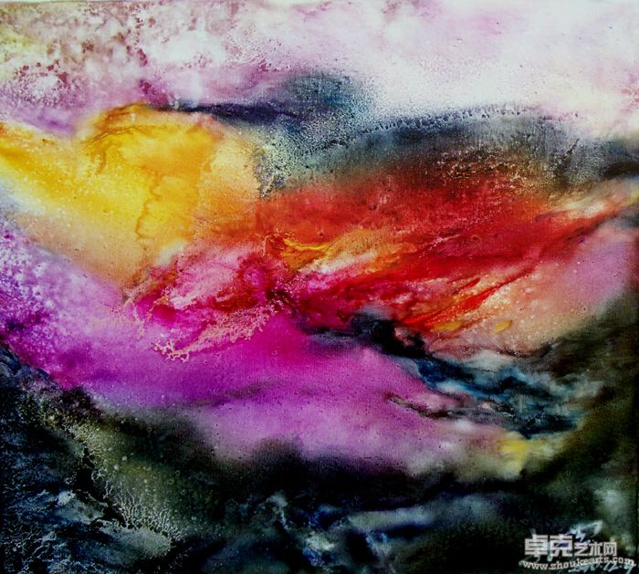 落霞80X90CM