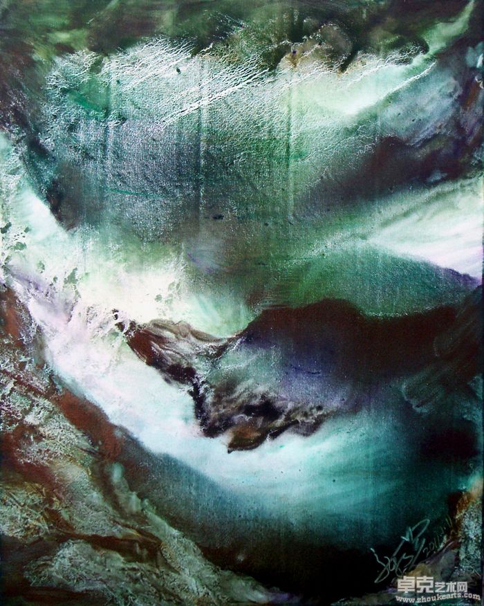 秋池80X90CM