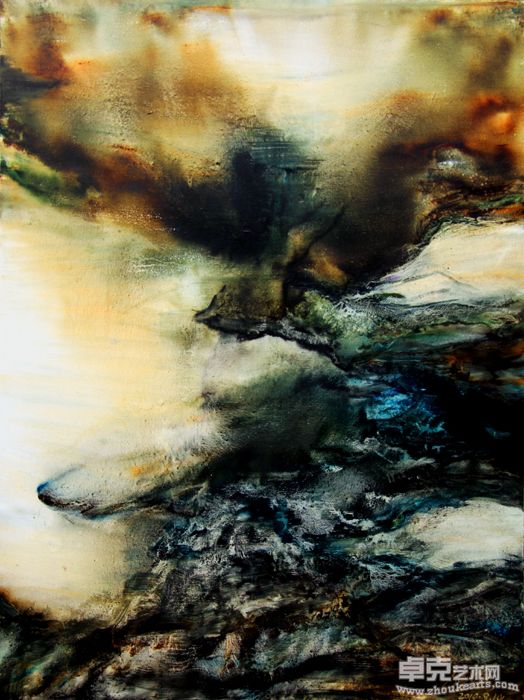 秋水之一120X160CM