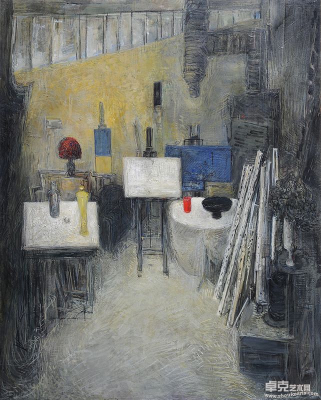雷米·艾融   有条不紊   162x130cm   布面油彩     2010年