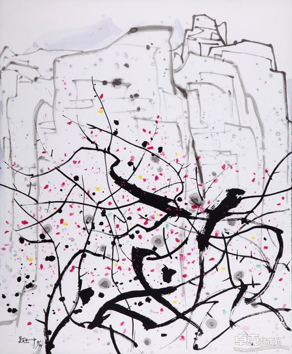早春 2008年作  97.5x80cm