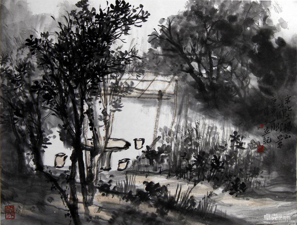 大杨山即景56cmx42cm