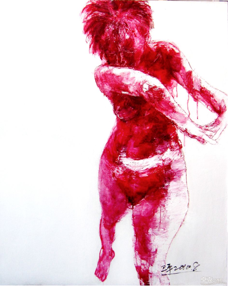 刘卫平  人体1（100·80cm）