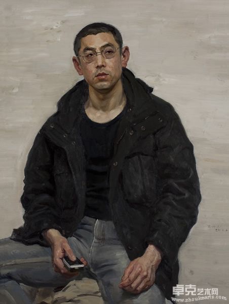 张洪祥盲区布面油画 10080cm2009