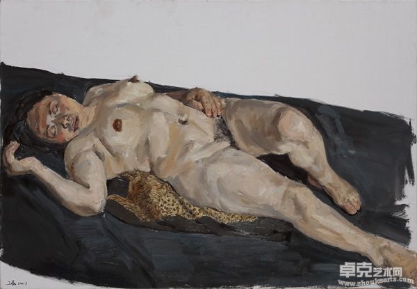 丁磊 人体习作1 布面油画 60×80cm 2010