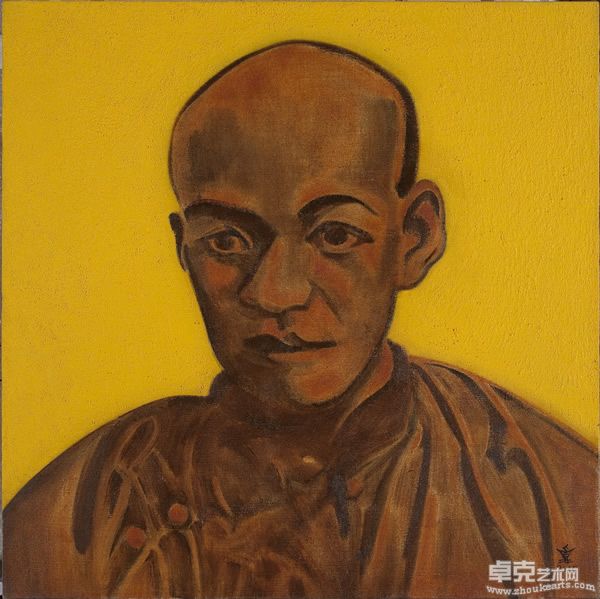 李镇 梁 布面油画 100×100cm  2010