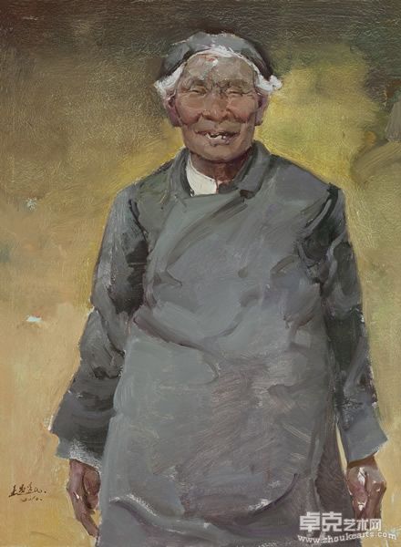 王生凯 灿 布面油画	80×60cm 2010