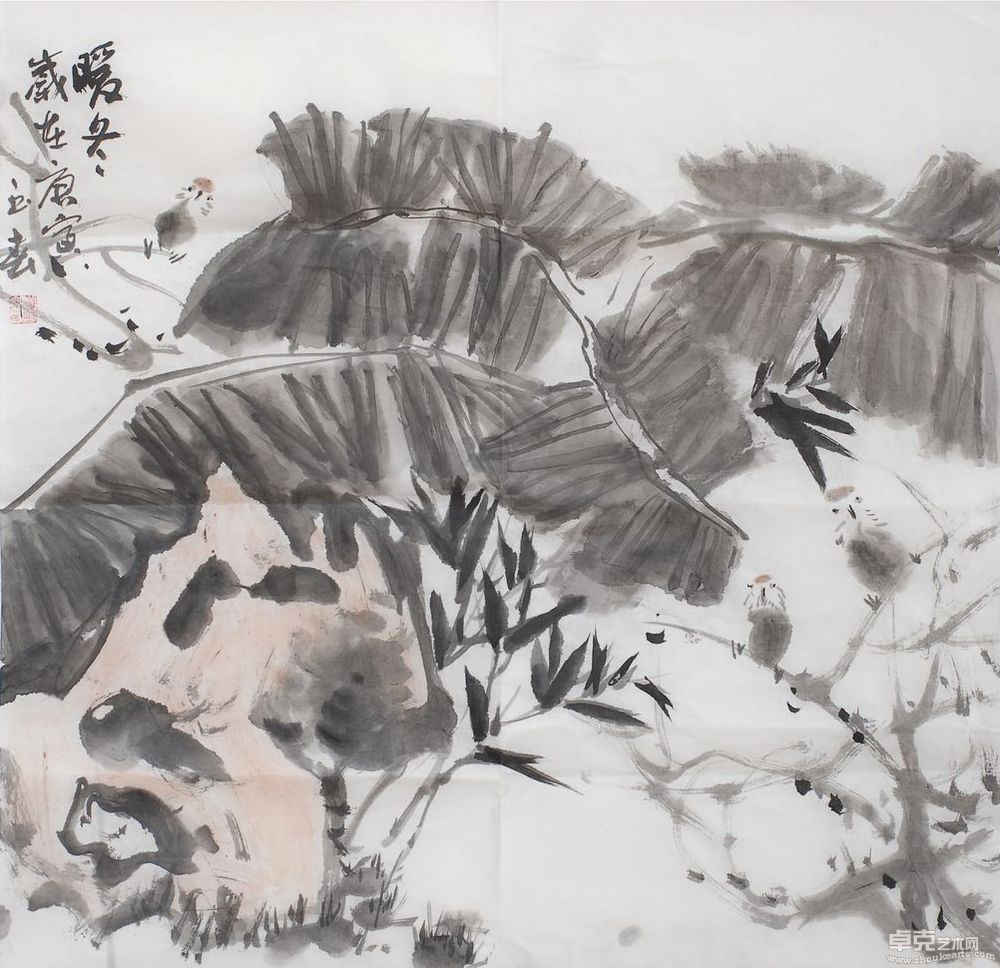 作品 (12)68x68cm