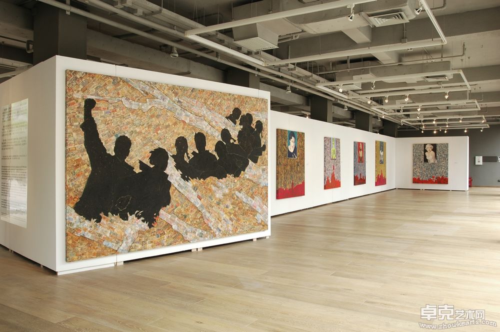 2009香格纳画廊展览开幕场景 (7)