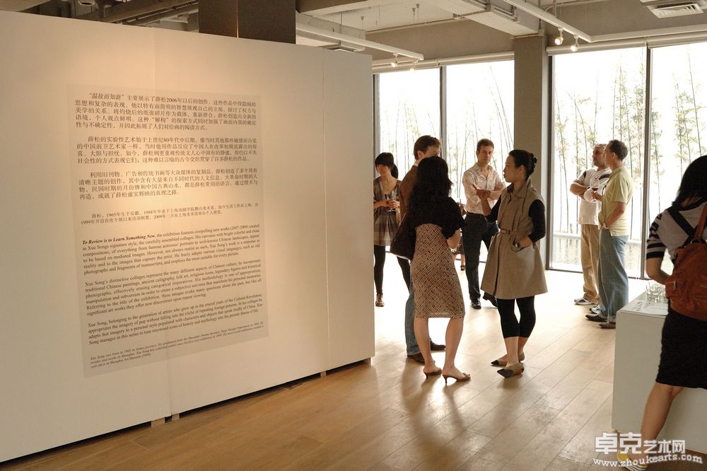 2009香格纳画廊展览开幕场景 (10)