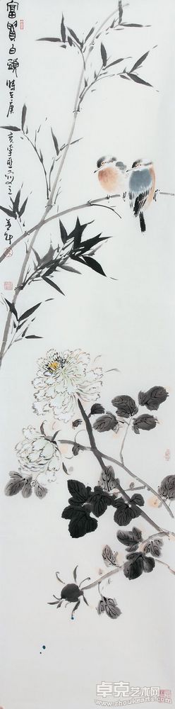 富贵白头138*34