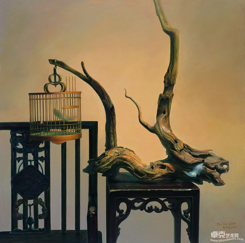 邹世全-空林〈三〉110x110cm