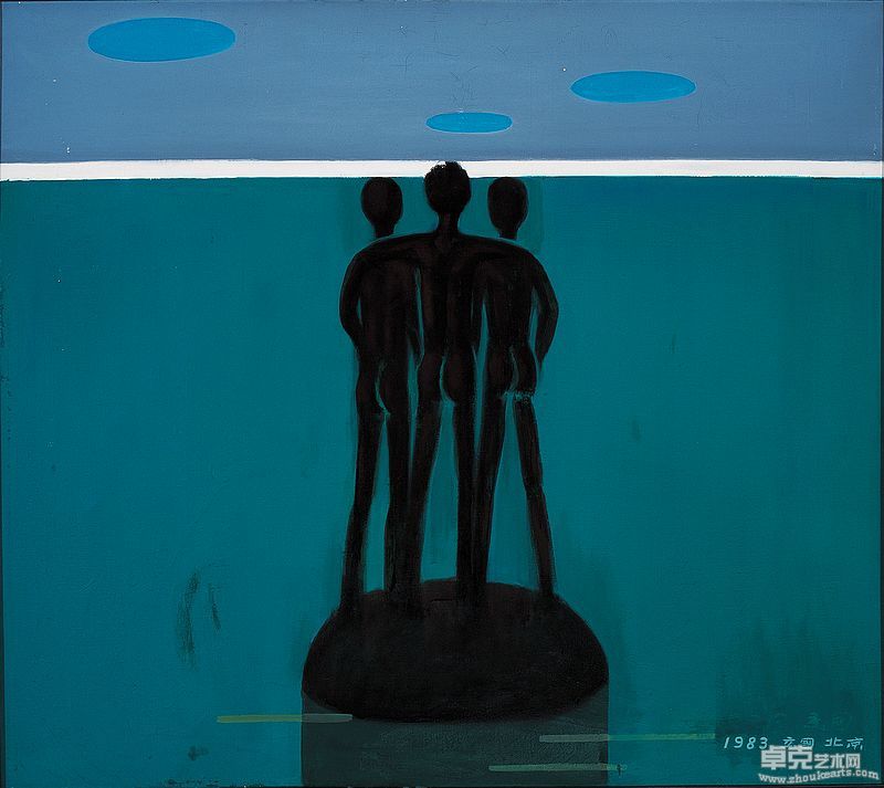 少年·大海   115.7x130cm   1983