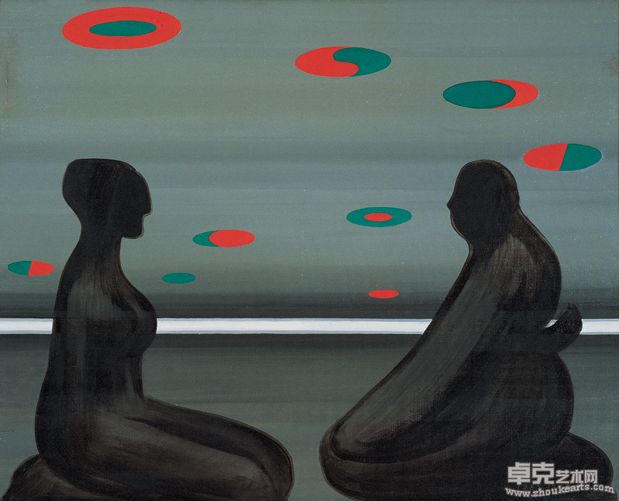 天长地久      布面油画    120X150cm     1985