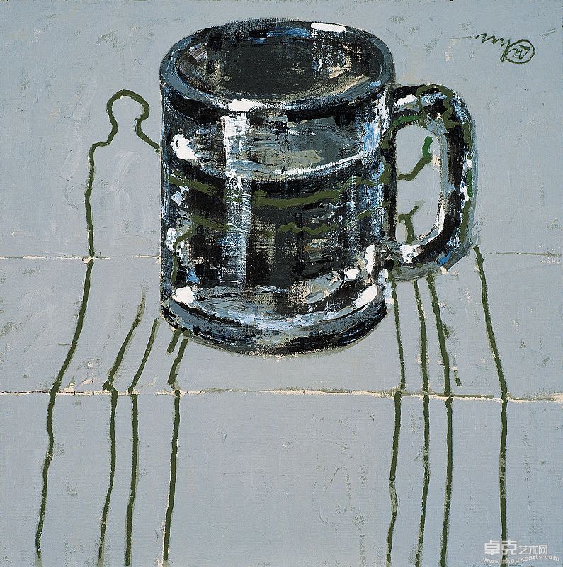 nEO_IMG_随缘自在3   布面丙烯   80X80cm   1996