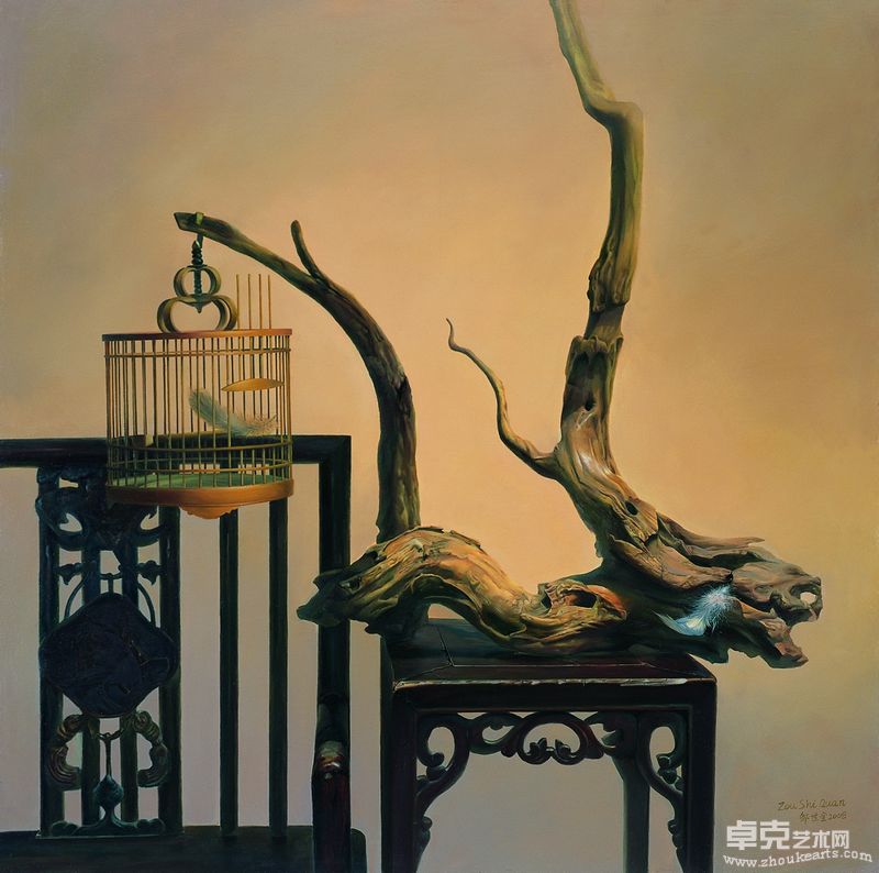 邹世全-空林〈三〉110x110cm