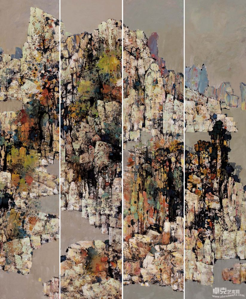 风景系列340X200cm