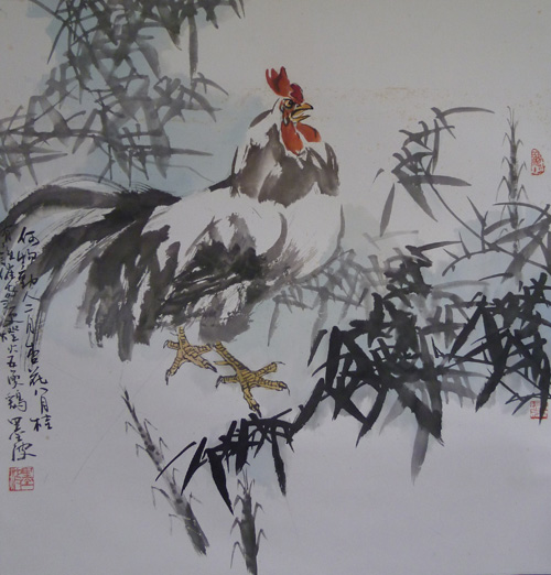 何物动人四尺对开