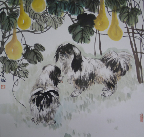 葫芦双犬69x69