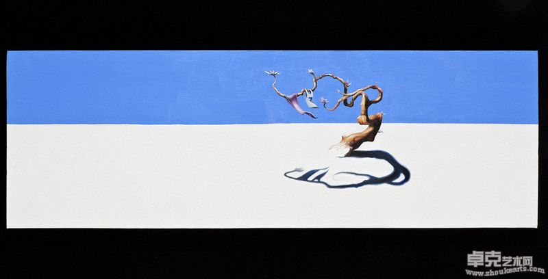 Nial O’Connor（爱尔兰）,回忆之外1,布面油画,30cm × 90cm,2010