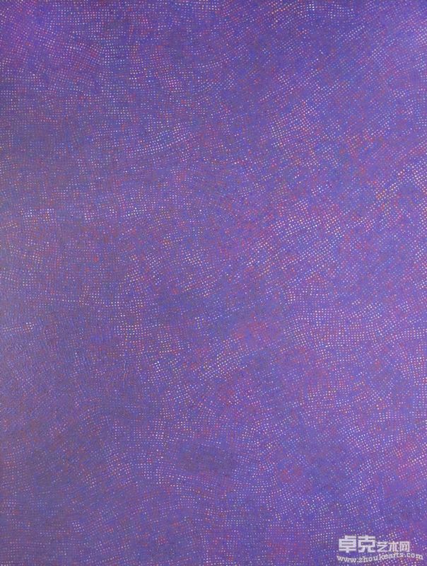 丁设 《格子里的风景2011-10》120X90cm  布面丙烯