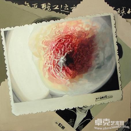 盛夏果子熟了 布面油画 100x100