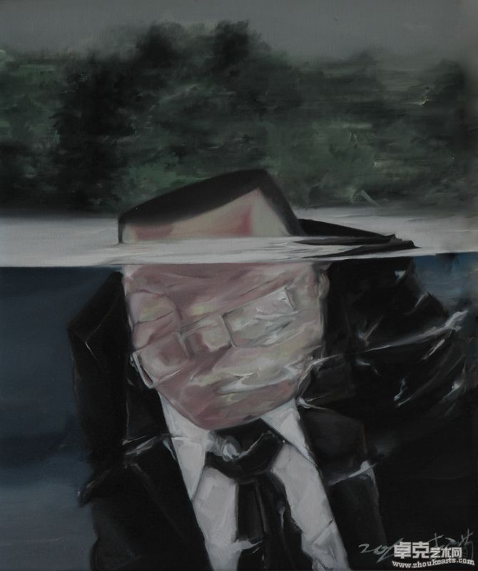 窒息之二十八2010  50×60cm