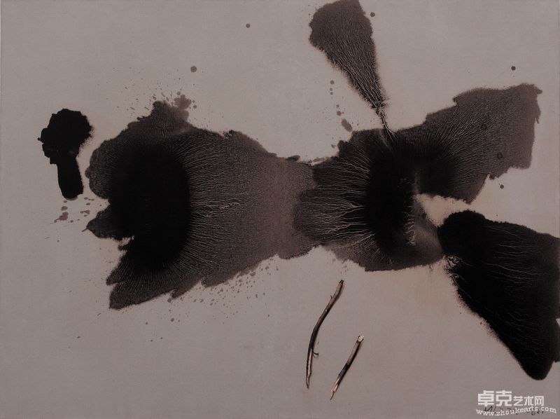残荷-195x130cmx2-布面油画-2010