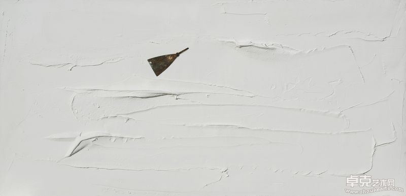 刮刀-No.1-90x180cm-综合材料-2007