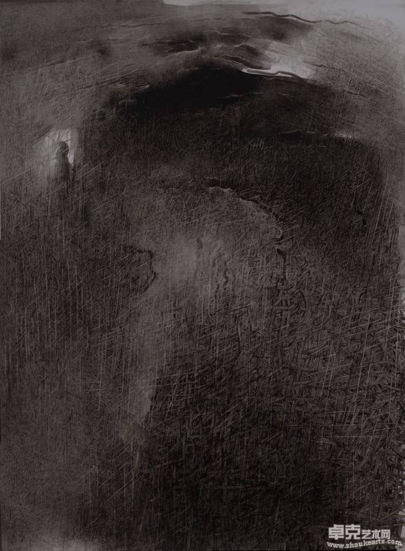 茅小浪，水墨2010年 90x120cm