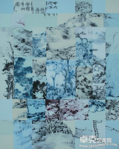 2008年   意在何处之异在NO9  200x250cm材料：油画