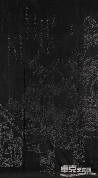作品名称：视而不见-形移 NO2 创作年代：2008 尺寸：120X217CM材料：压克力　　雕刻