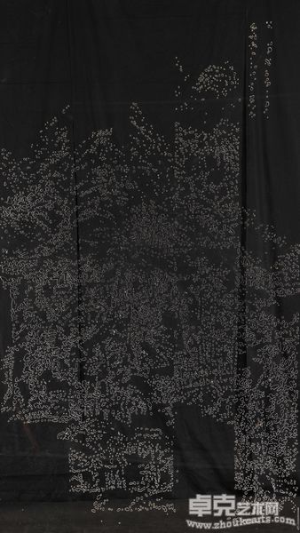 作品名称：视而不见-形移 NO3 创作年代：2008 尺寸：120X213CM材料：压克力　　雕刻