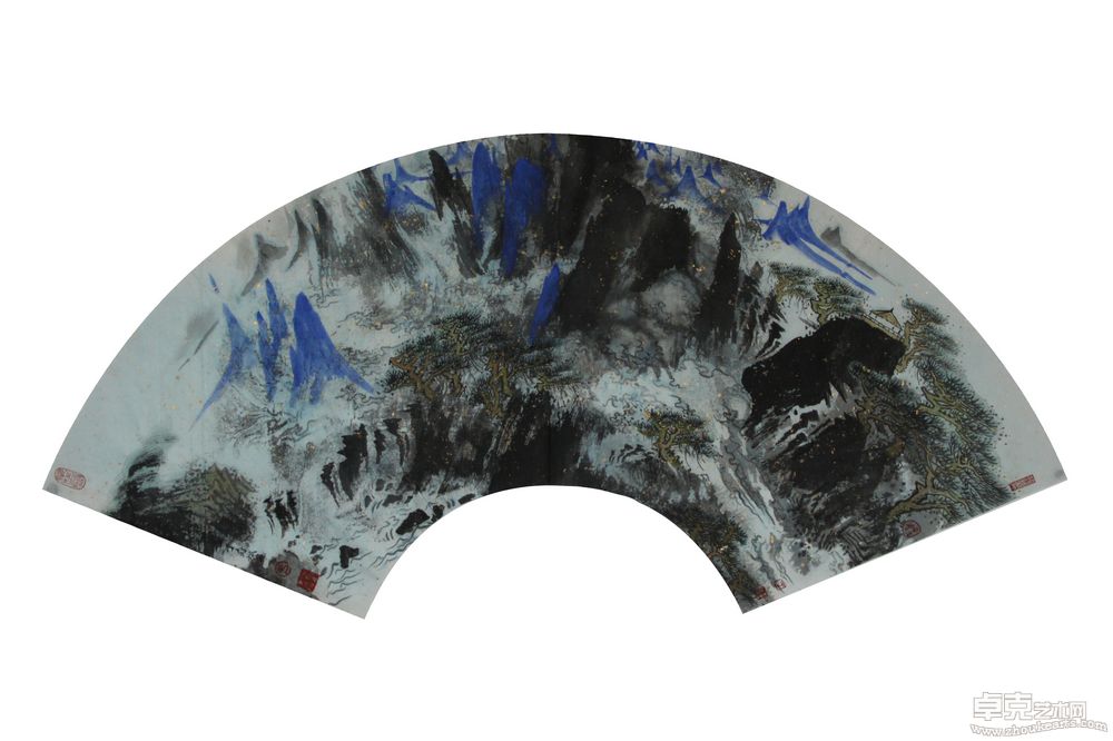大扇面1136X68cm