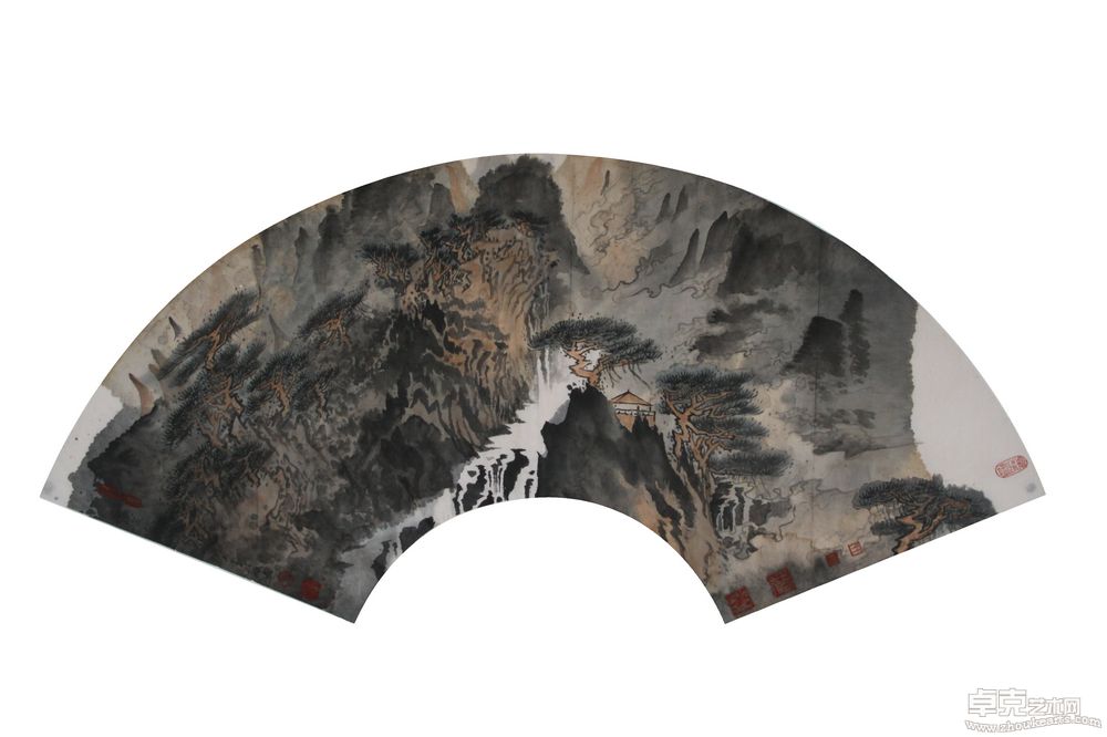 大扇面2136X68cm