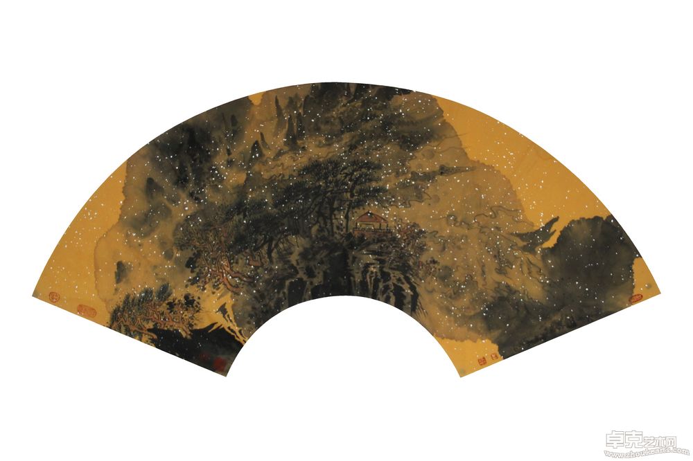 大扇面3136X68cm
