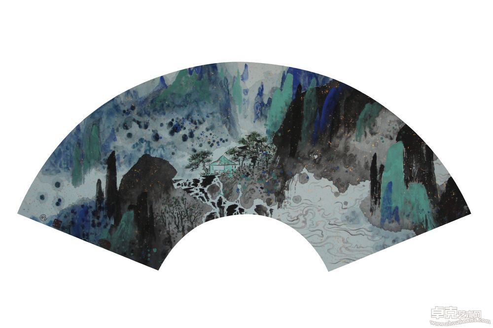 大扇面5136X68cm