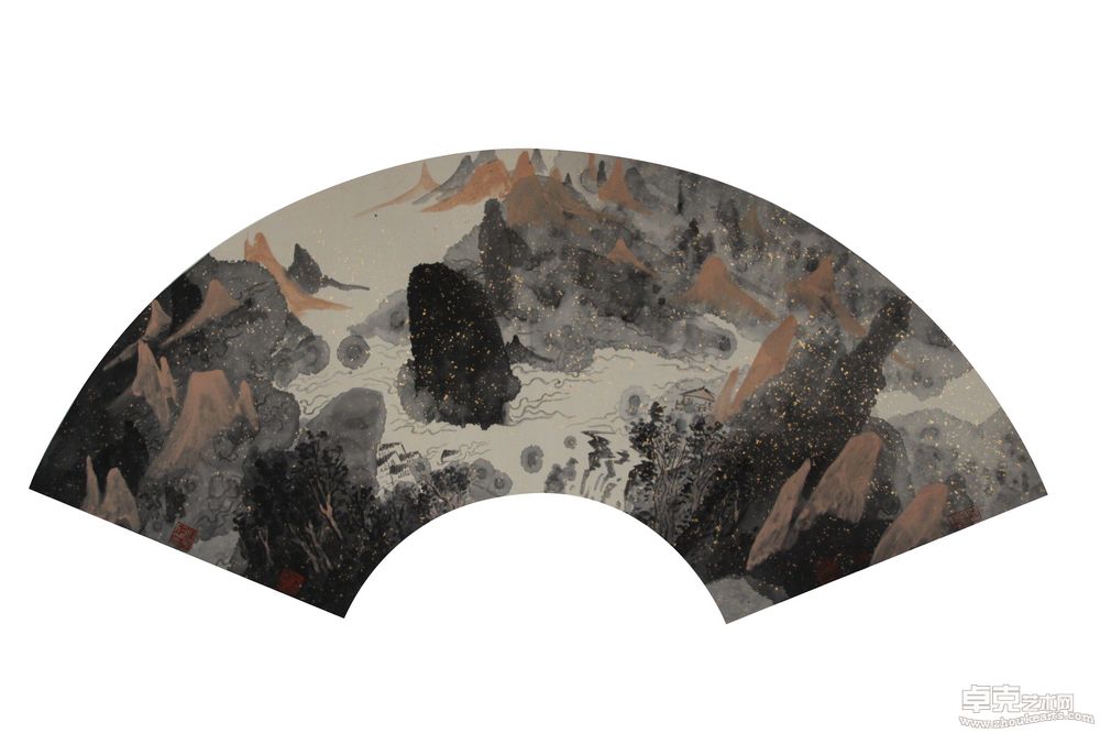 大扇面8136X68cm