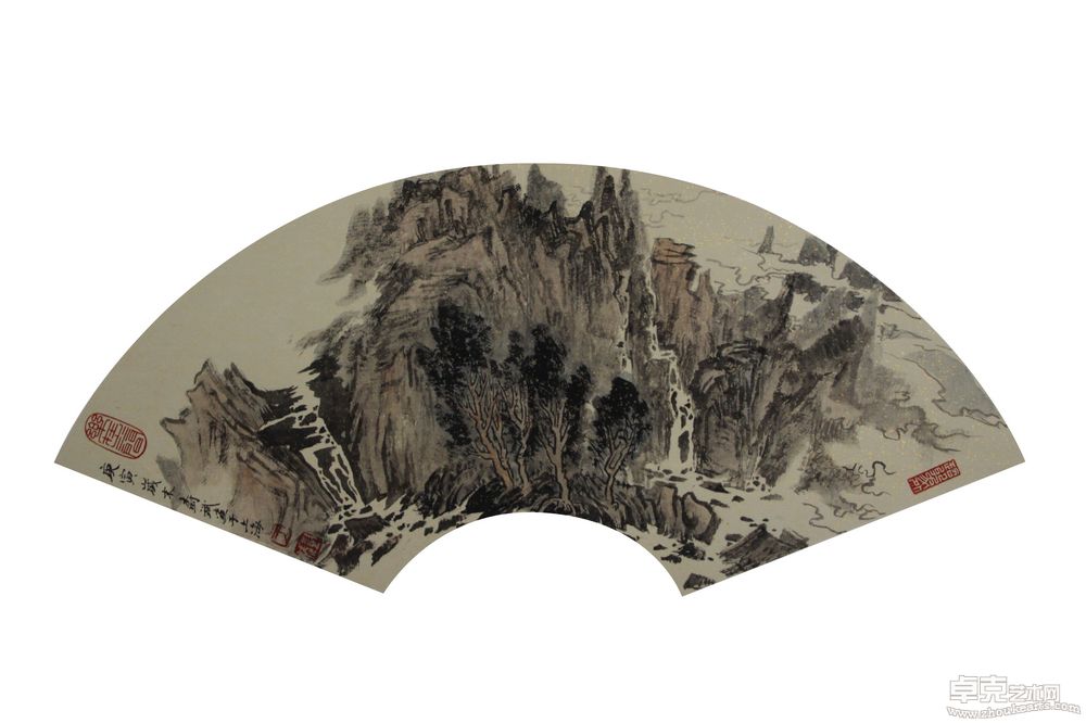 小扇面868X34cm